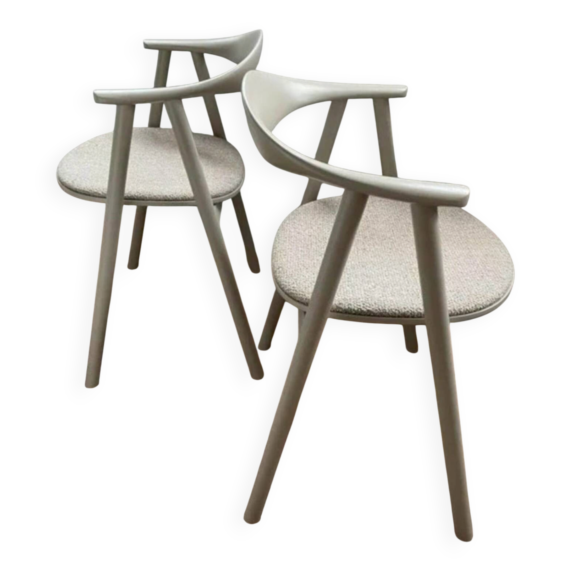 2 chaises Bolia modèle swing
