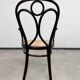 "Angel Back" armchair in bent wood no. 19 by Thonet