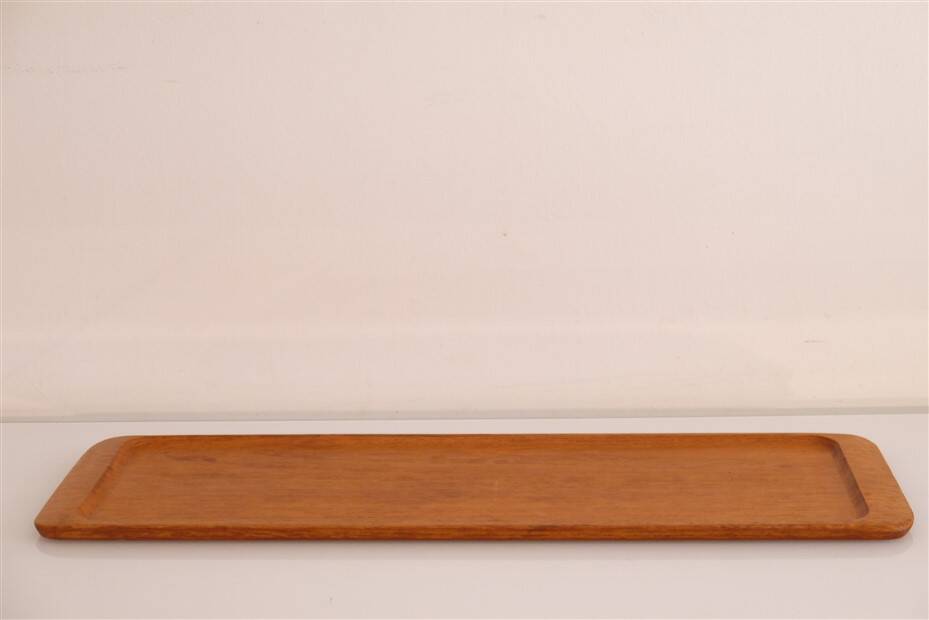 Vintage Scandinavian teak tray 1960