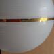 Plafonnier suspension art deco / boule verre 1940