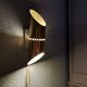 Vintage metal wall lamp 1970