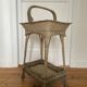 Rattan plant holder