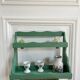 Vintage wall shelf with two shelves