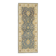Grey Wool Runner Rug, Handmade Floral Ziegler Hallway Runner 182x72cm