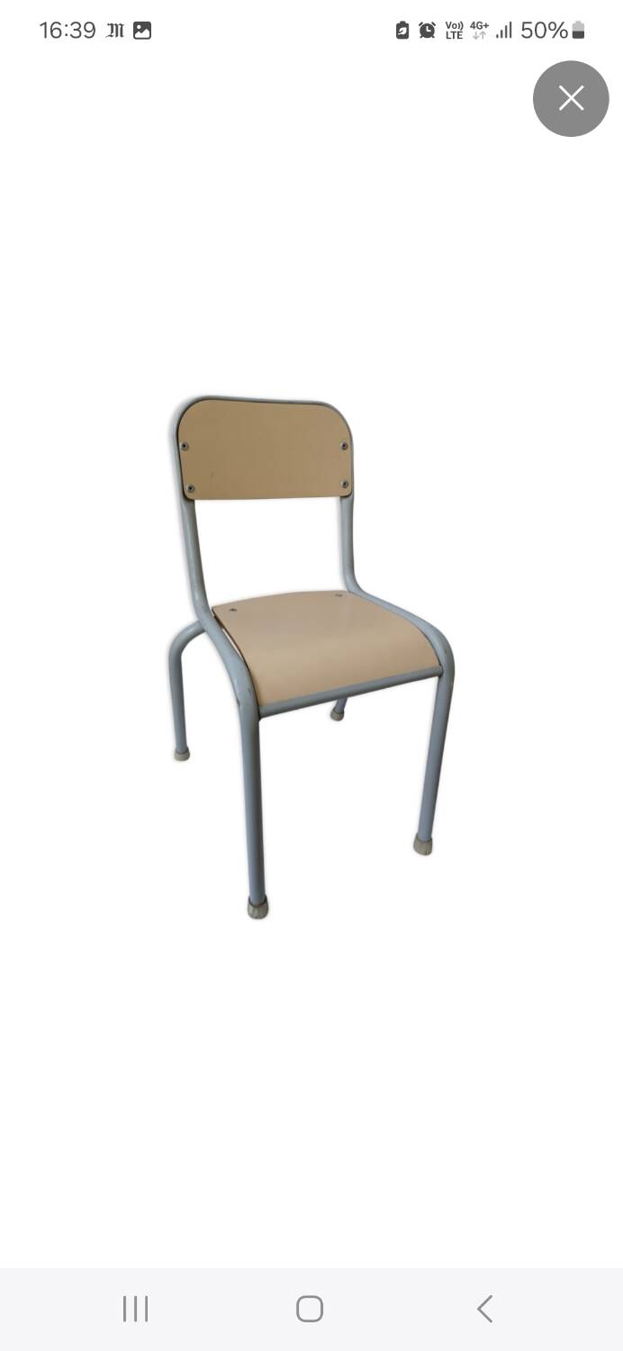 Mullca vintage retro children's chair