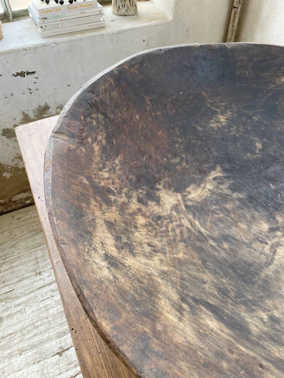 XL wooden Tuareg dish