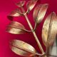 Golden Leaf Appliques Hans Kögl Style 1960/70 Hollywood Re
