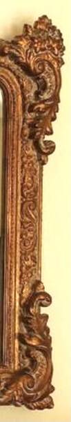 Gilded mirror, Antique mirror