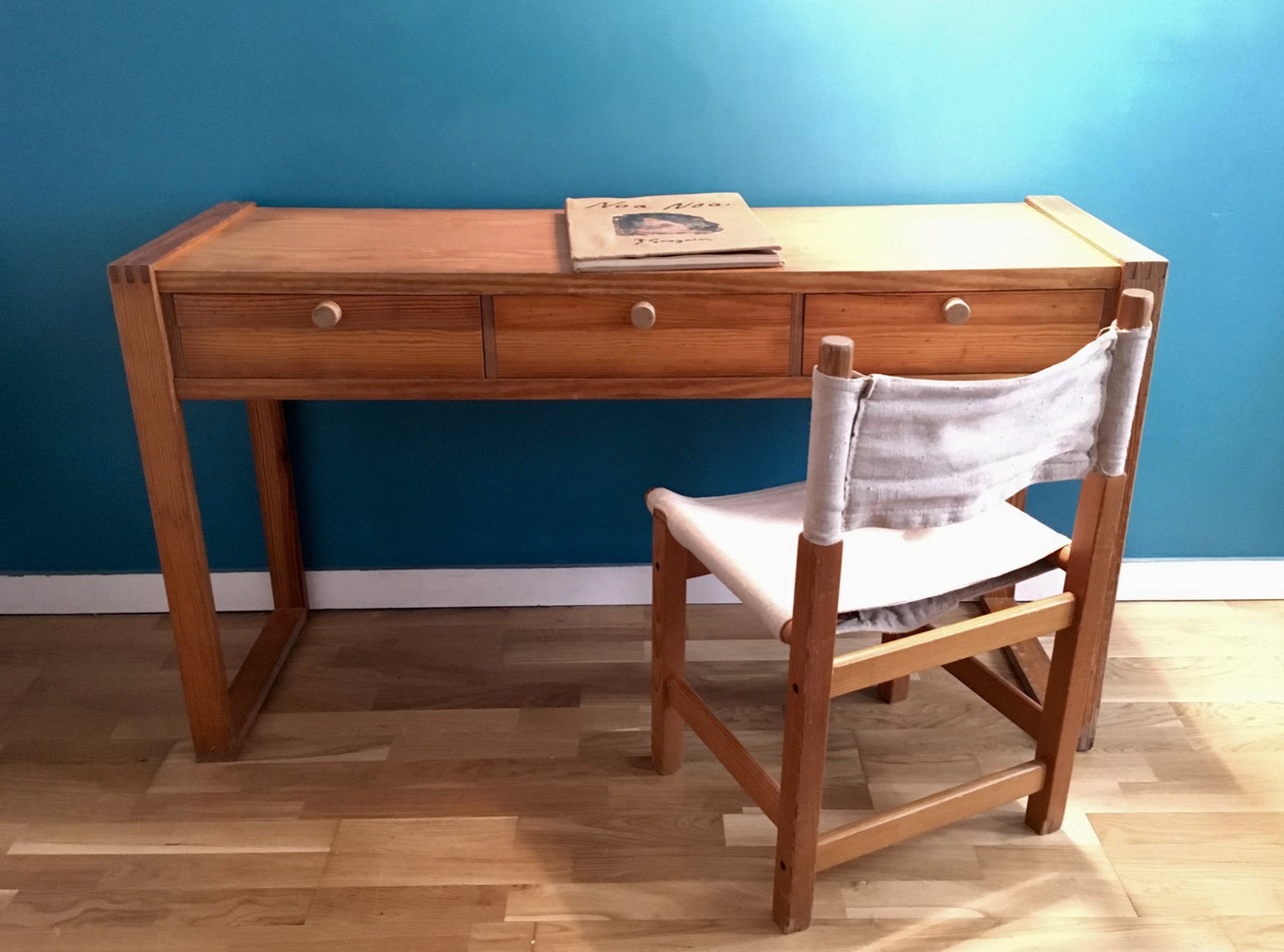 Scandinavian minimalist console/office Sweden 1970