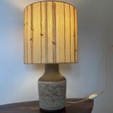 Scandinavian Style Table Lamp with Ceramic Base and Shade, 1960s