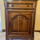 Buffet en bois massif, 1 porte, 1 tiroir