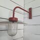 Industrial iron wall light