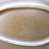 Sandstone smoker's necassary signed Denbac art nouveau