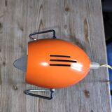 Orange metal lamp