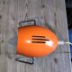 Orange metal lamp
