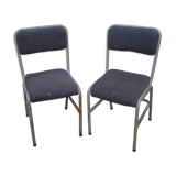 Pair of chairs Cannone PTT 1977