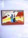 Vintage wool thread painting