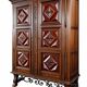Ltee laval - solid wood sculpted dresser - very good condition