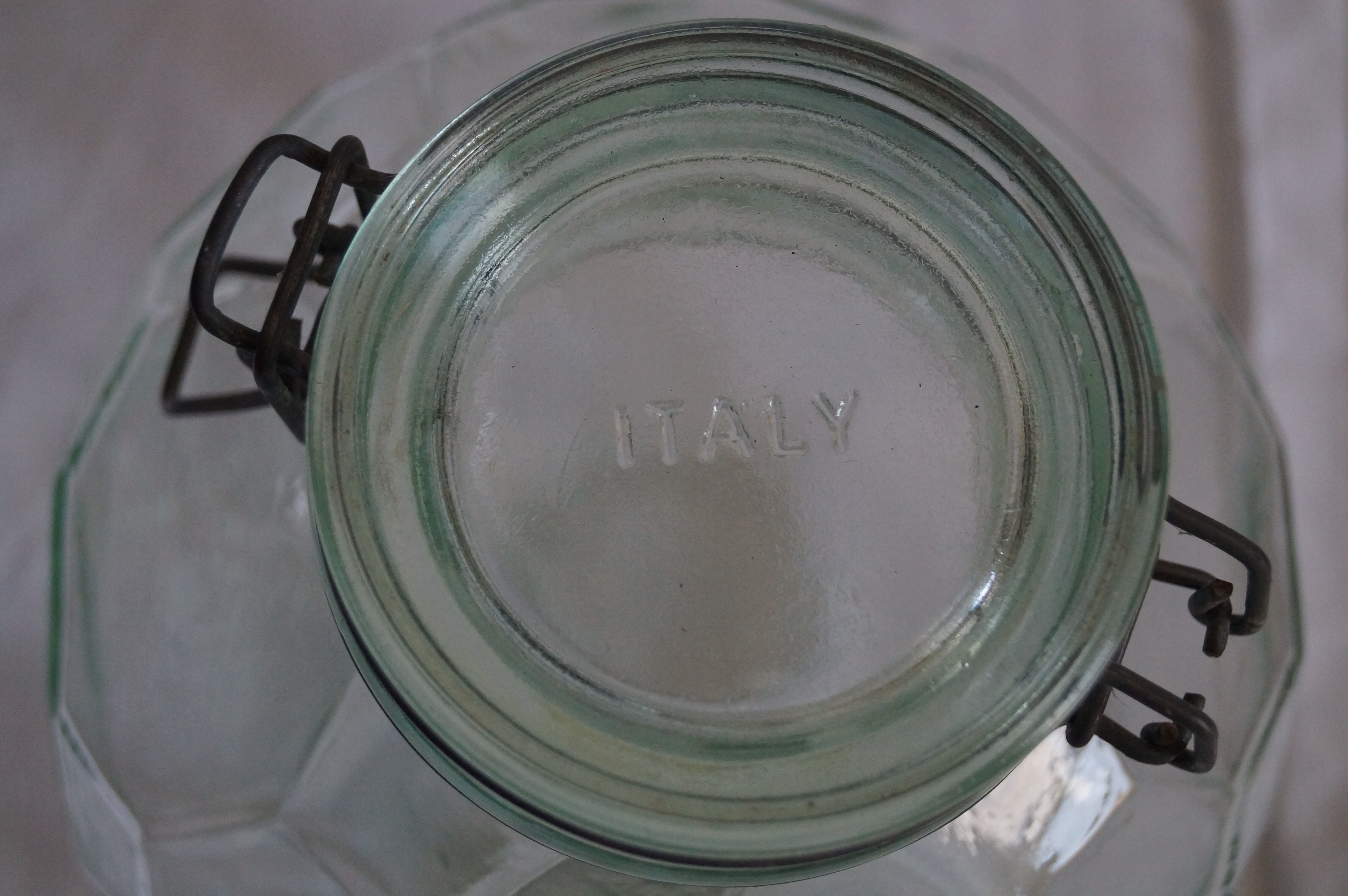 Old jar of conservation