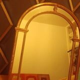 Mirror in gold leaf  50x60cm