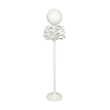 Sergio Terzani enamel laurel leaf floor tree lamp