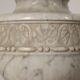 Antique Neo-Renaissance jardinière in marble, decorations, 19th century.