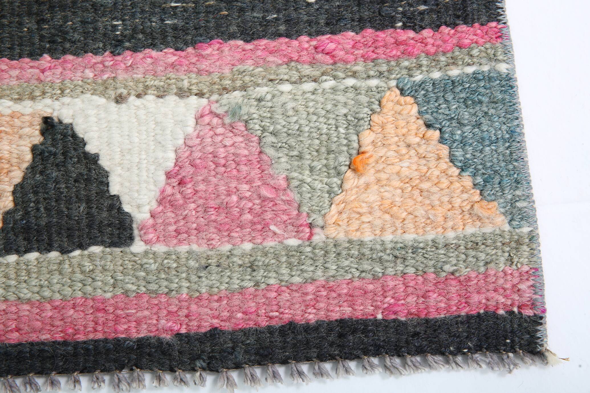 3x10 Light Orange Turkish Vintage Runner Rug, 92x294Cm