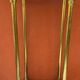Umbrella stand in brass and cast iron