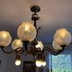 Louis XV bronze and crystal chandelier – 7 lights