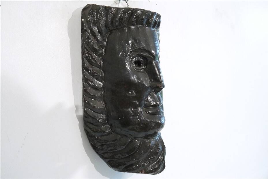 Vintage ceramic mask