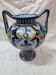 Alcobaça vase with handles, Portugal pottery