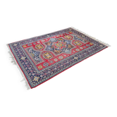 Tapis Kazak Antique en Laine noué à la main, années 1900