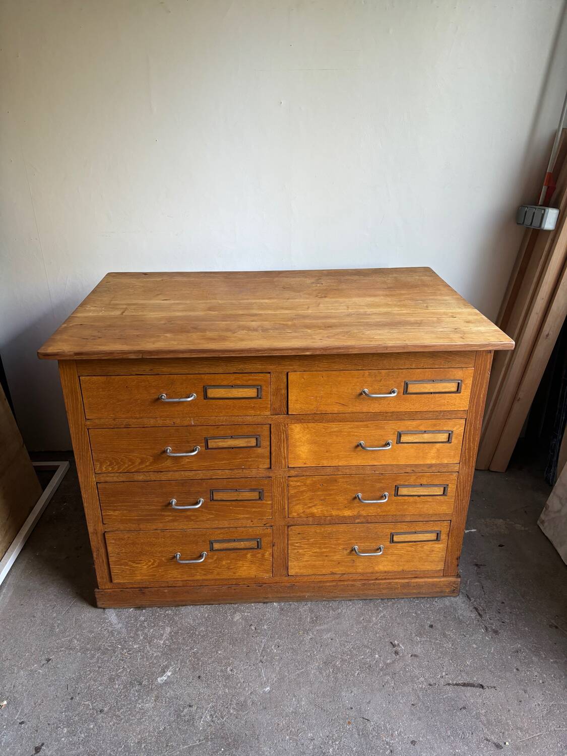 Vintage 8-drawer craft cabinet