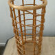 Vintage rattan umbrella stand 70s