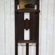 1930s oak coat rack