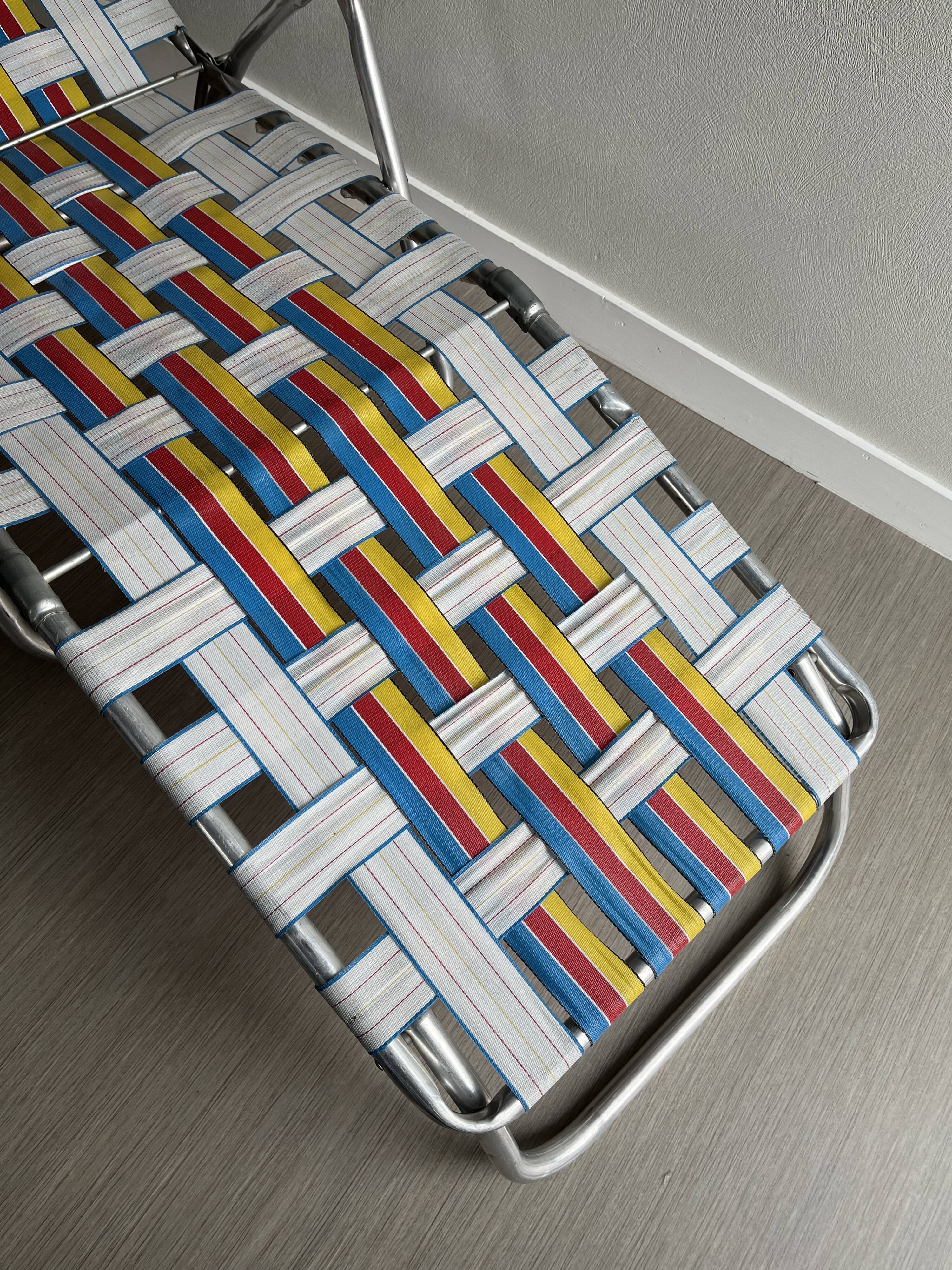 Vintage deckchair