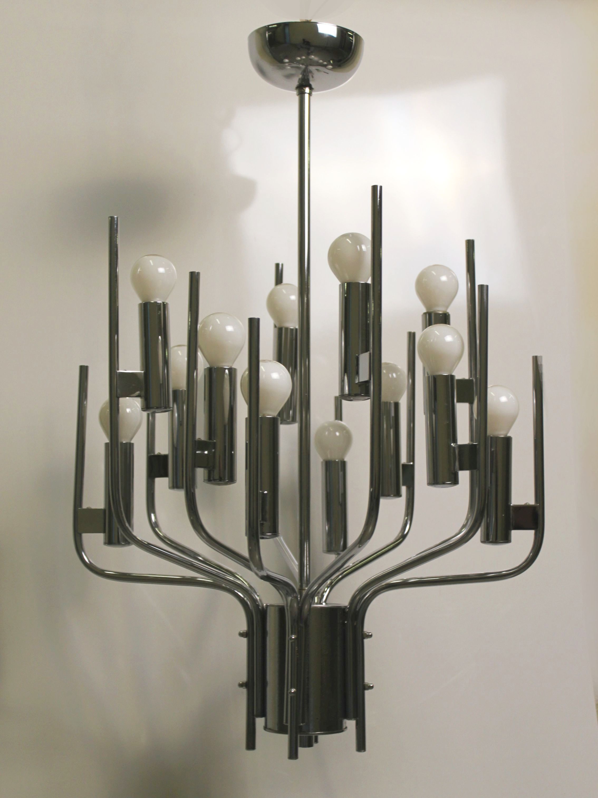 Chandelier from Sciolari in chrome metal