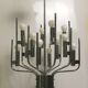 Chandelier from Sciolari in chrome metal
