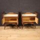 Paire de tables de chevet design des années 50