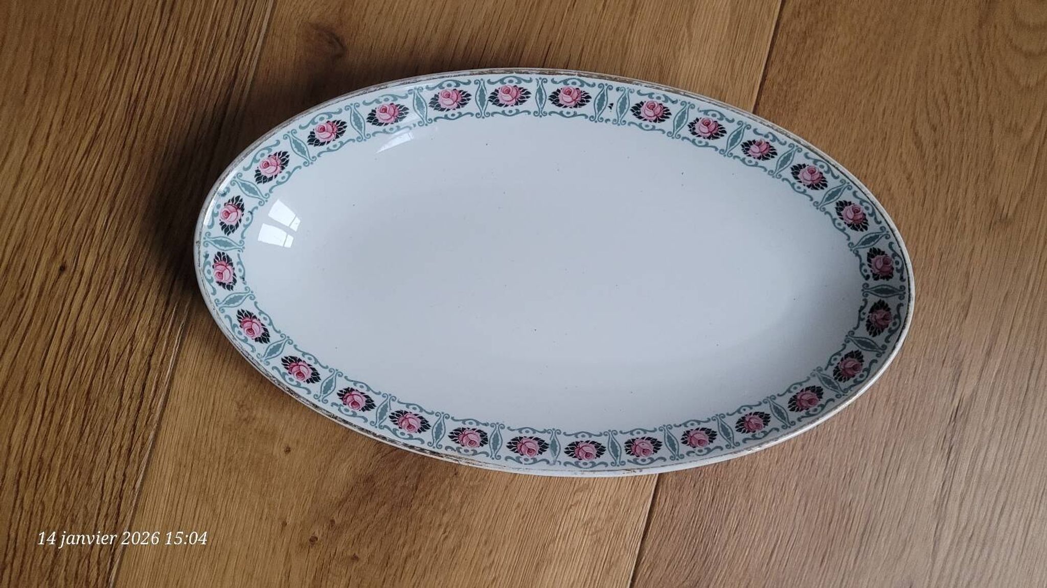 3 antique serving dishes