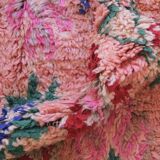 Pink Berber rug - 272 x 107 cm