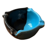 Cendrier bicolore en céramique