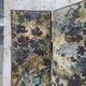 Three-panel screen, upholstered in Verdure style, 1950s – France