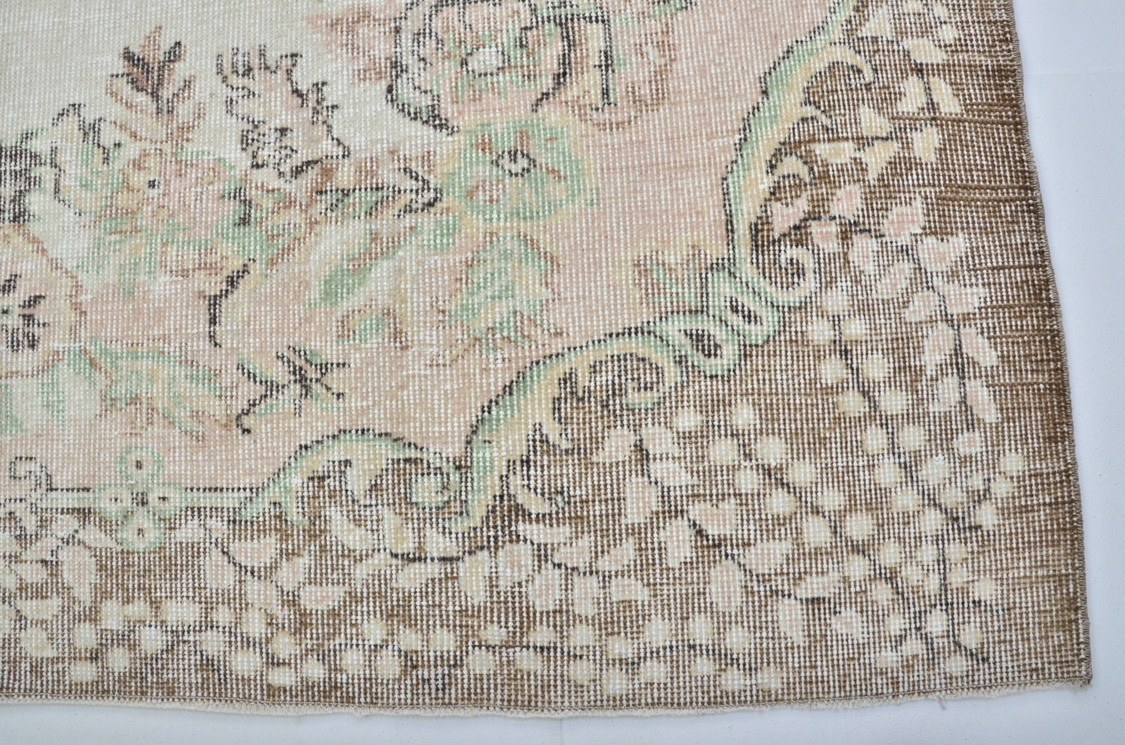 Turkish Oushak Handmade Carpet sku 3162