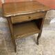 Chevet Table Nuit Style LOUIS XV Bois Tiroir + Case Vintage