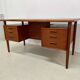 Danish Teak 'Floating-Top' Desk, 1960s.