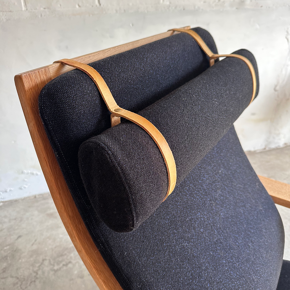 Set of 2 'BM-2254' sled chairs, Børge Mogensen, Fredericia Stolefabrik