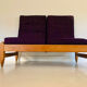 Oak bench by Guillerme and Chambron for “Votre maison”, France 1960s