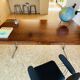 Large vintage mahogany desk