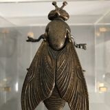 Brass fly ashtray